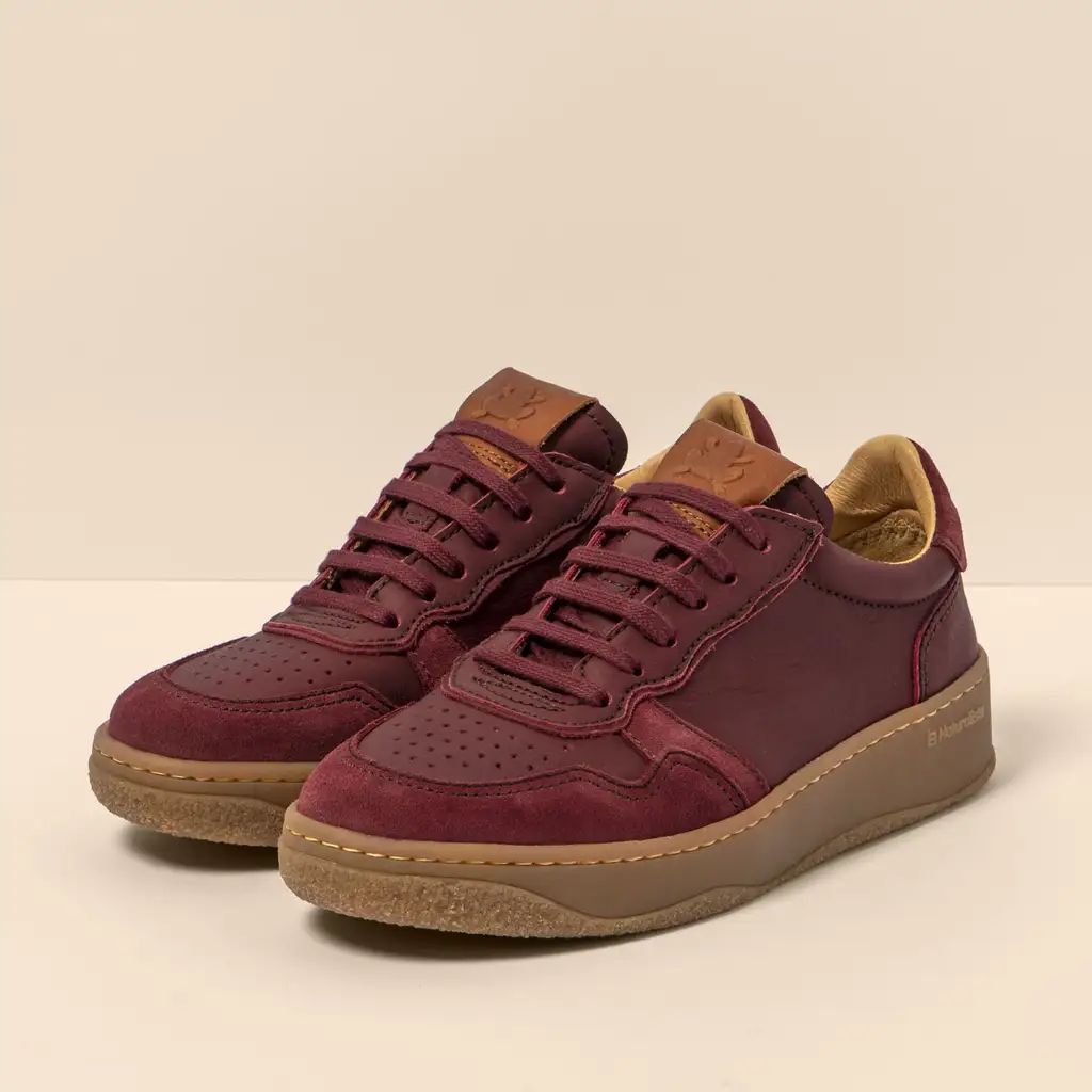 El Naturalista N5844 WAX NAPPA-SILK SUEDE | CEREZA Homme | GFH-28775720